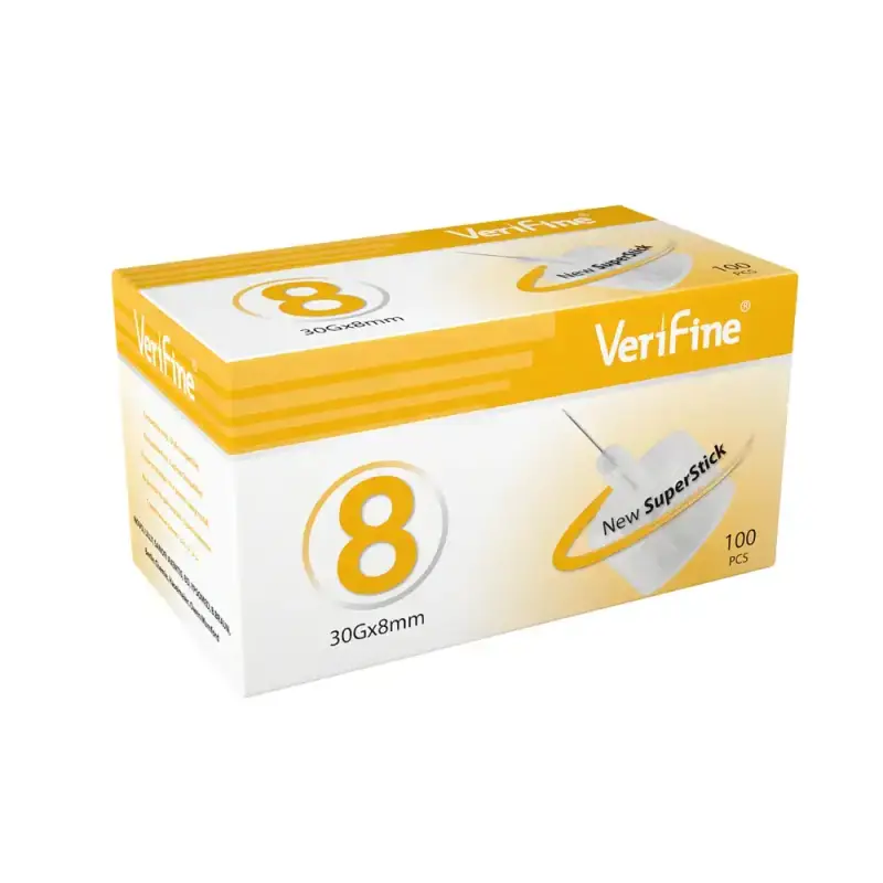 Inzulínové jehly Verifine 8mm