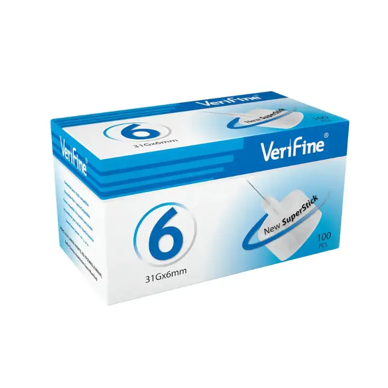 Inzulínové jehly Verifine 6mm