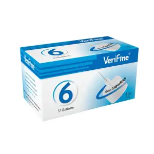 Inzulínové jehly Verifine 6mm
